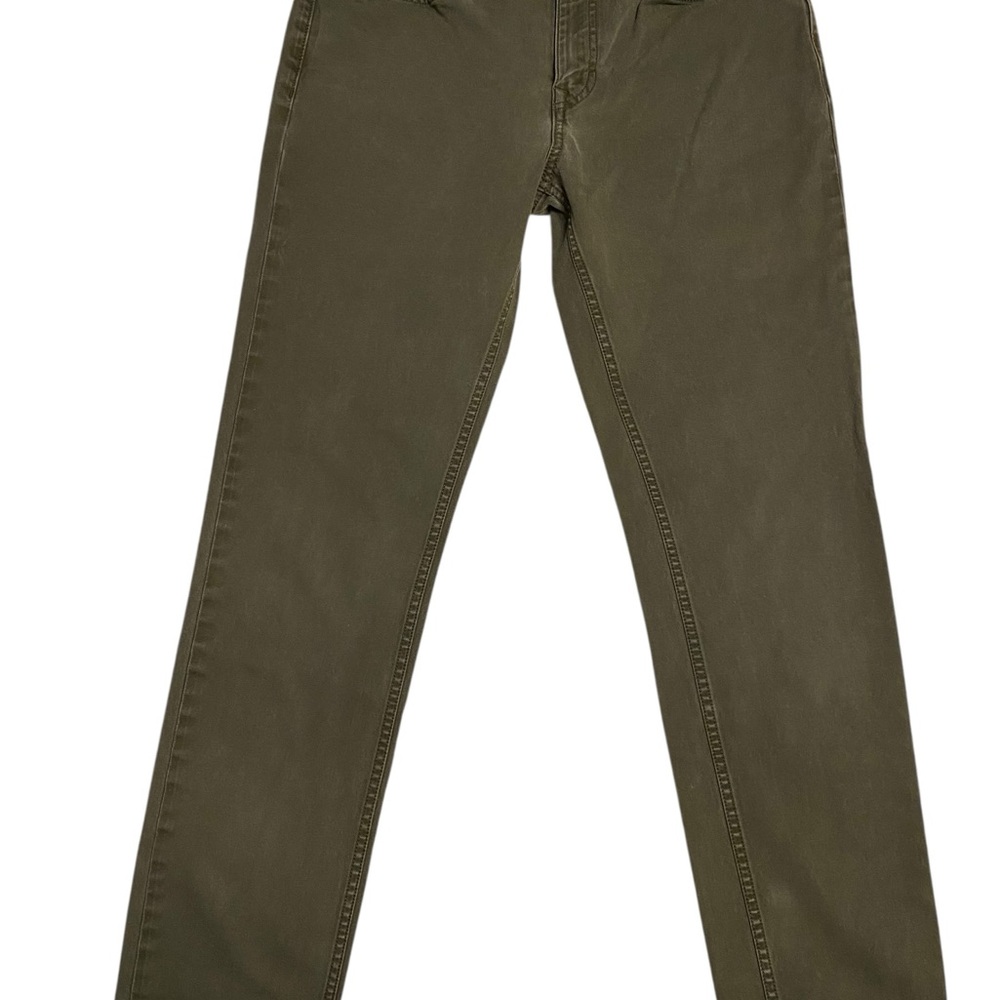 Banana Republic Khaki Slim-Fit Trousers 31x32